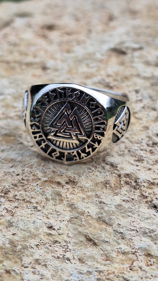 Bague Odin Homme en argent 925