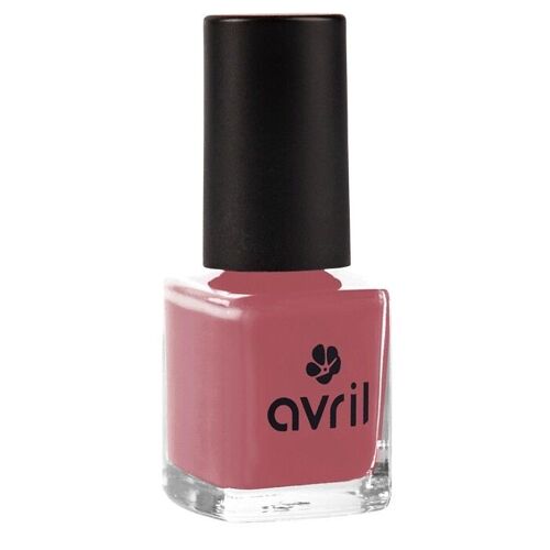 Vernis à ongles Rose Patiné 7 ml de la marque Avril